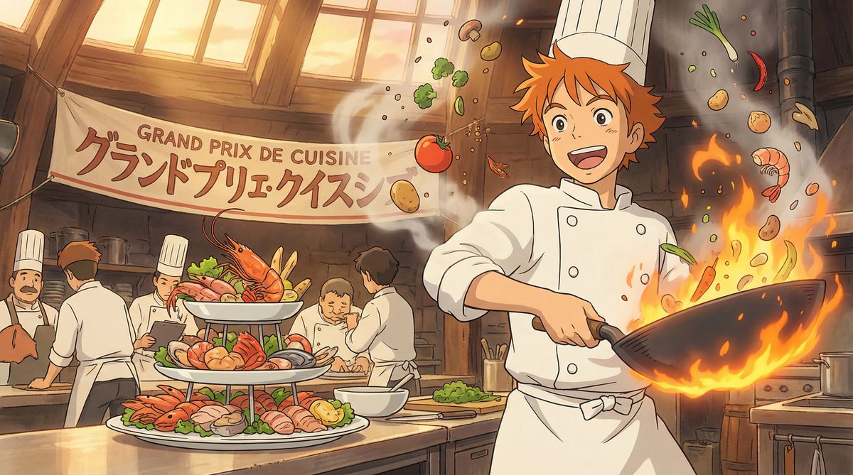 草莓视频动漫：美食动漫料理之王